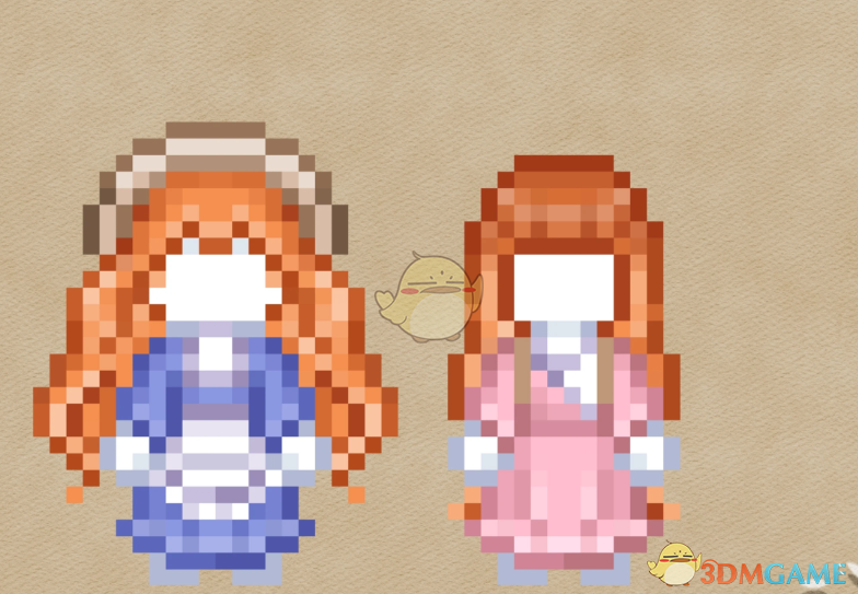 《星露谷物语》田园女孩礼服MOD