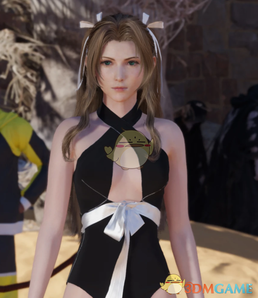 《最终幻想7:重生》爱丽丝的性感黑色泳衣MOD