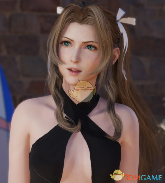 《最终幻想7:重生》爱丽丝的性感黑色泳衣MOD