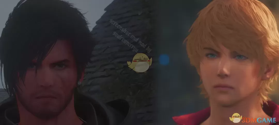 《最终幻想16》克莱夫和约书亚的年轻发型MOD