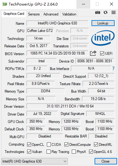 GPU-Zv2.64.0