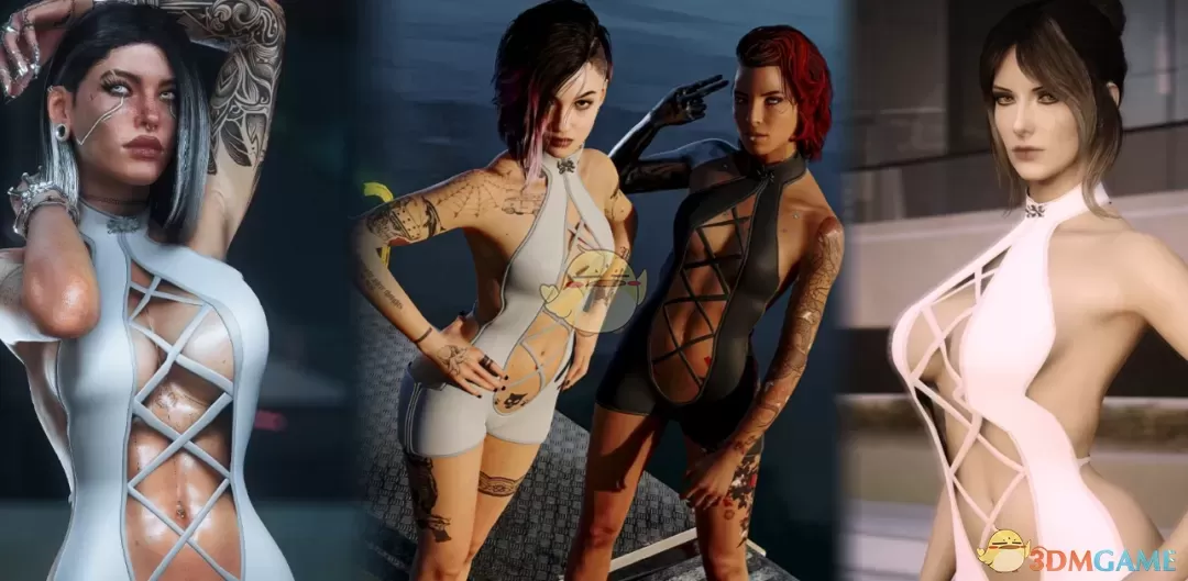 《赛博朋克2077》性感处女杀手比基尼MOD