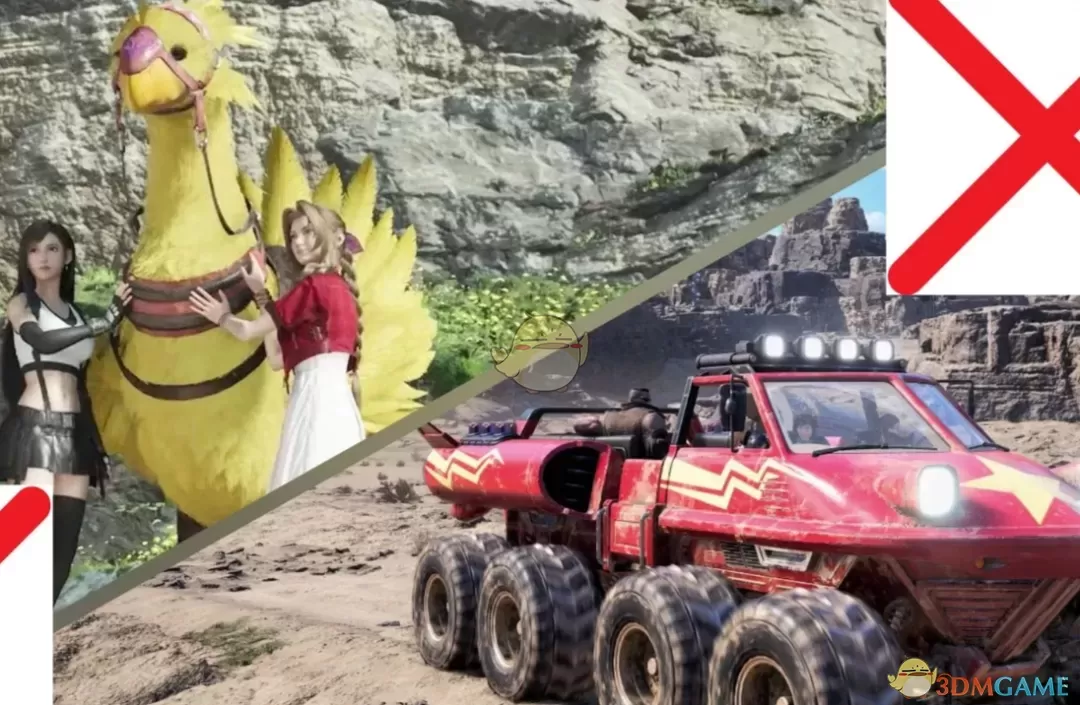 《最终幻想7:重生》禁用陆行鸟和越野车的探索音乐MOD