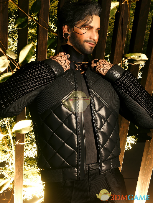 《赛博朋克2077》男V街头夹克MOD