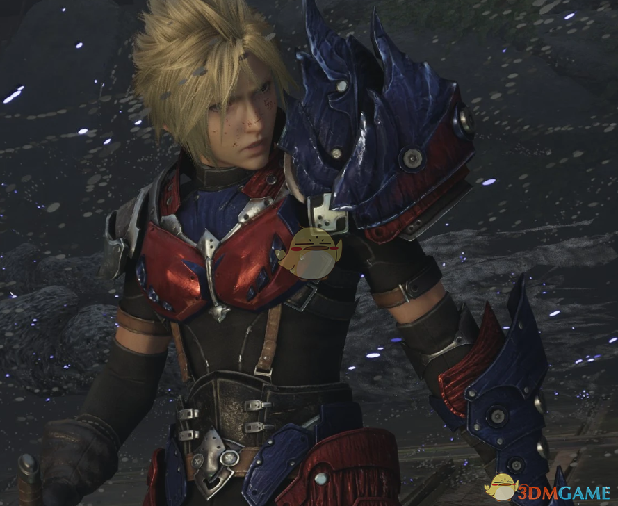 《最终幻想7：重生》克劳德的怪物猎人斩龙套装MOD