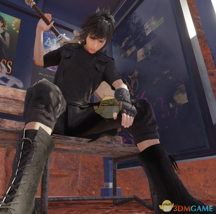 《最终幻想7：重生》最终幻想15诺克提斯替换克劳德MOD