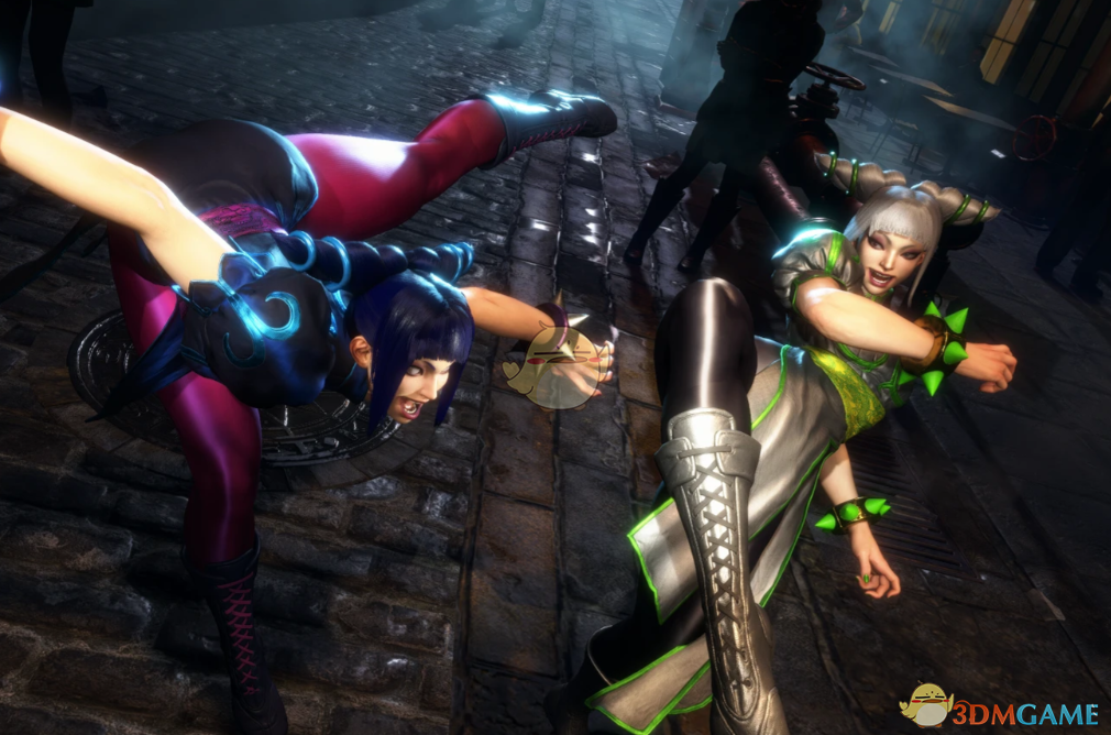 《街头霸王6》韩蛛俐穿着春丽的服饰MOD