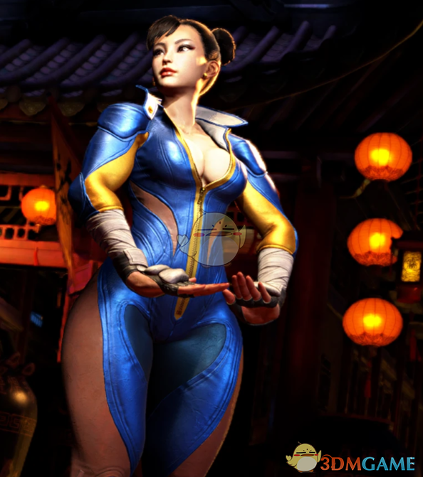 《街头霸王6》春丽穿着韩蛛俐的服饰MOD