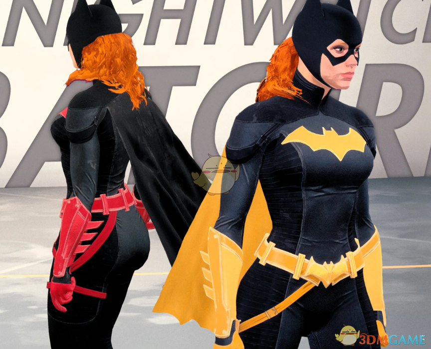 《师父》扮演哥谭骑士蝙蝠少女MOD