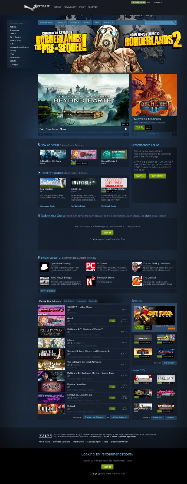 Steam 22年进化史：从简陋更新工具到全球游戏霸主