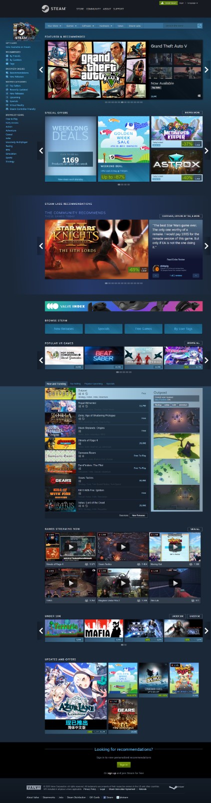 Steam 22年进化史：从简陋更新工具到全球游戏霸主