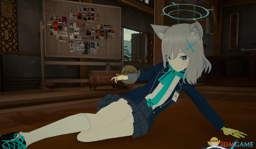 《师父》扮演蔚蓝档案砂狼白子MOD