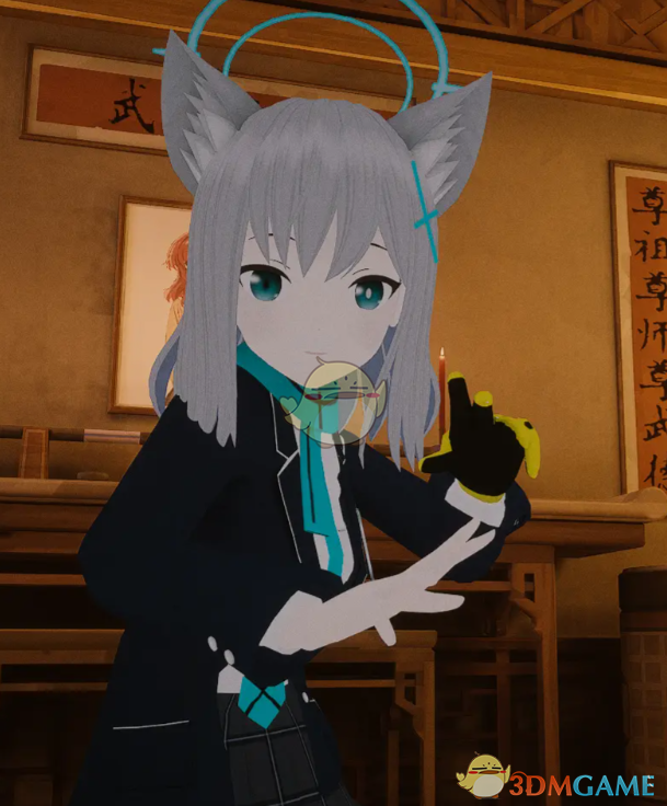 《师父》扮演蔚蓝档案砂狼白子MOD