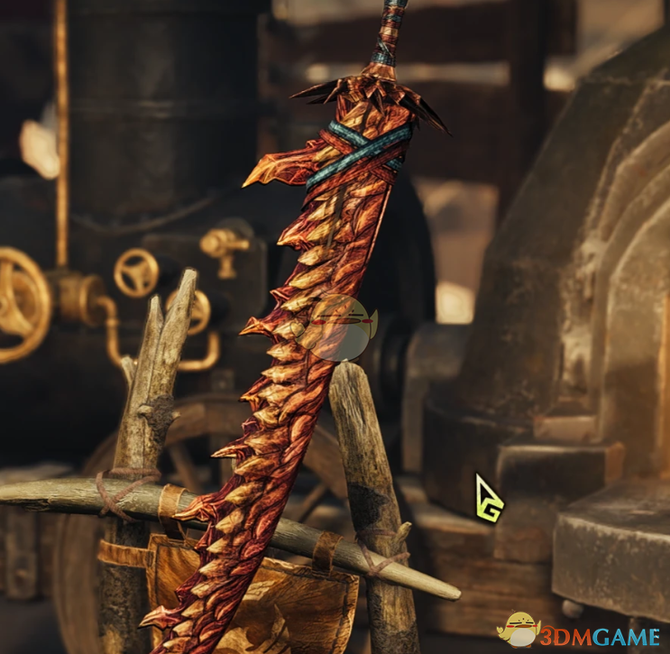 《怪物猎人：荒野》怪物猎人Online老山龙大剑MOD