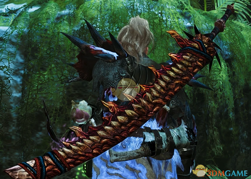 《怪物猎人：荒野》怪物猎人Online老山龙大剑MOD