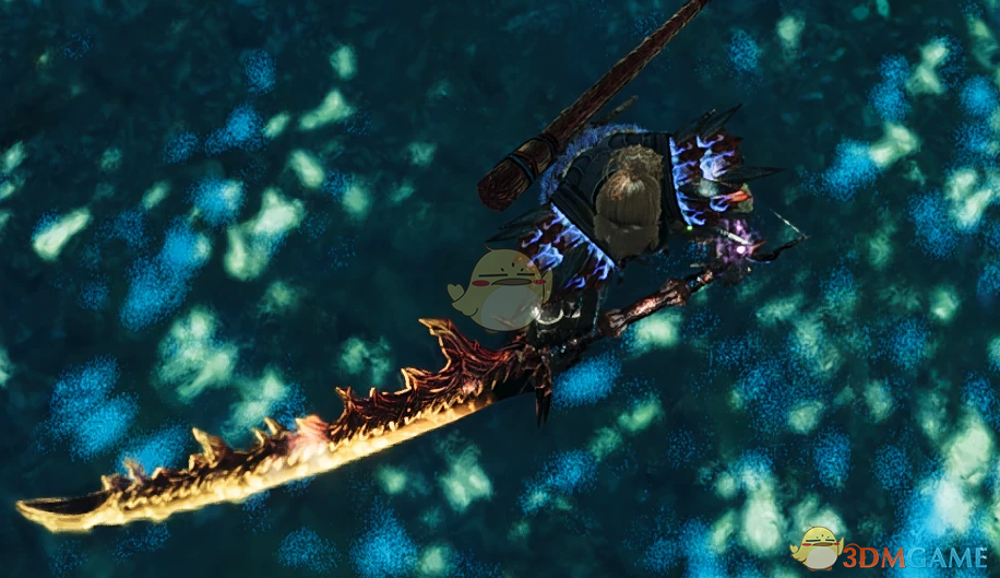 《怪物猎人：荒野》怪物猎人Online老山龙大剑MOD