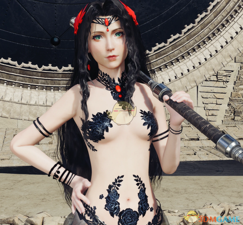 《最终幻想7:重生》爱丽丝的暗黑女神套装MOD