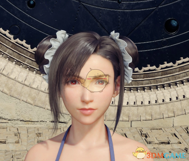 《最终幻想7：重生》蒂法的包子发髻MOD