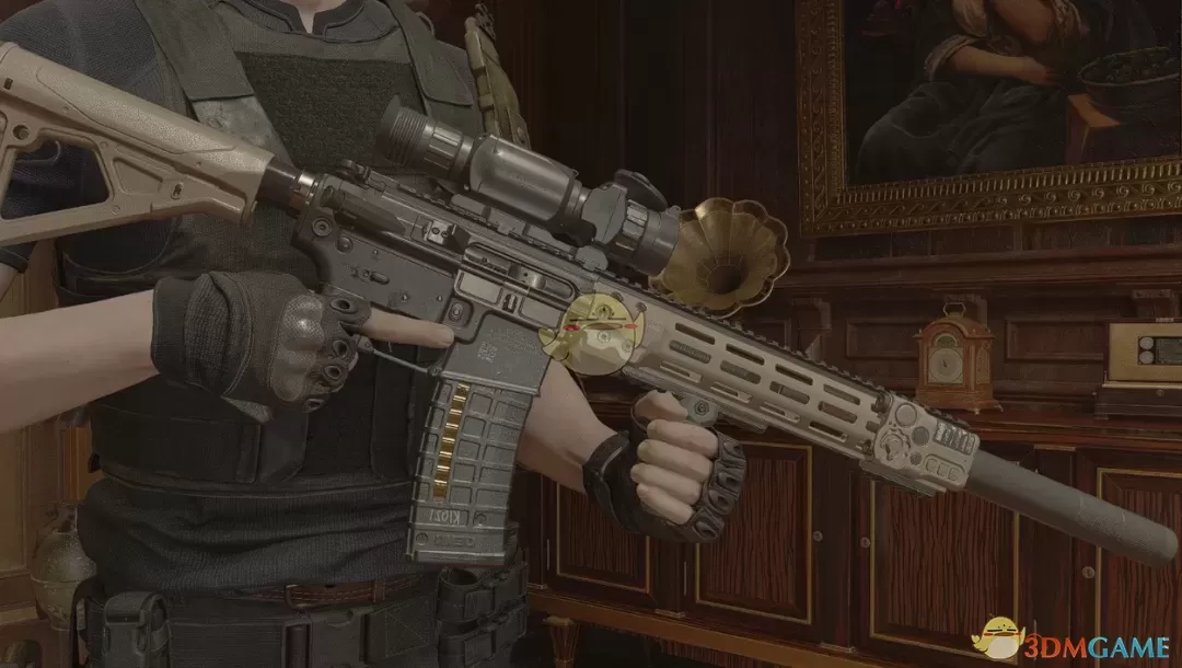 《生化危机4：重制版》使命召唤M4A1卡宾枪MOD