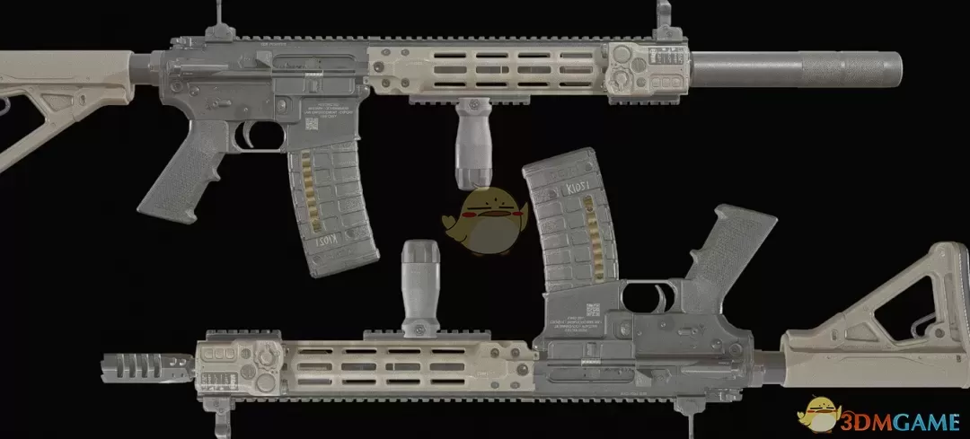 《生化危机4：重制版》使命召唤M4A1卡宾枪MOD