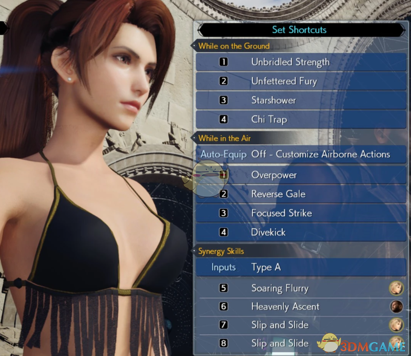 《最终幻想7：重生》黑色泳装杰西替换蒂法MOD