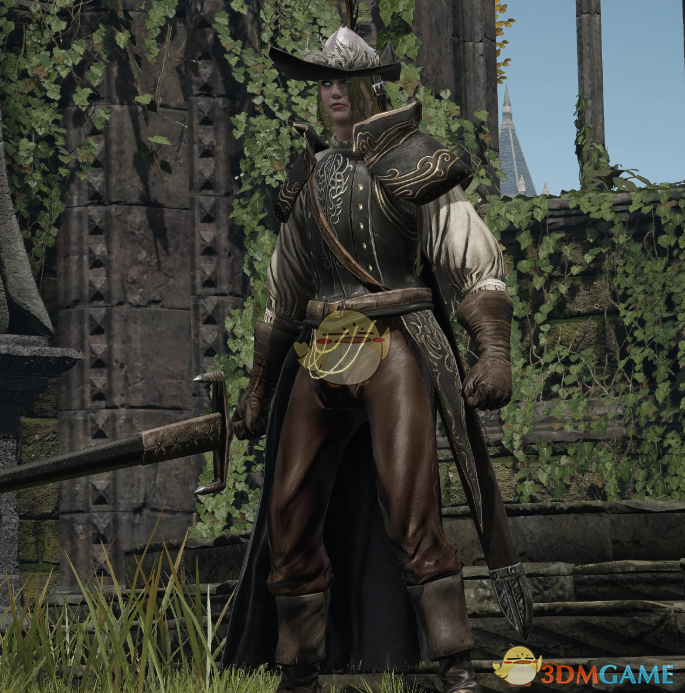 《艾尔登法环》黑暗之魂3米勒套装MOD