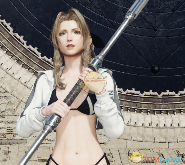 《最终幻想7：重生》爱丽丝的第一后裔黑白泳装MOD