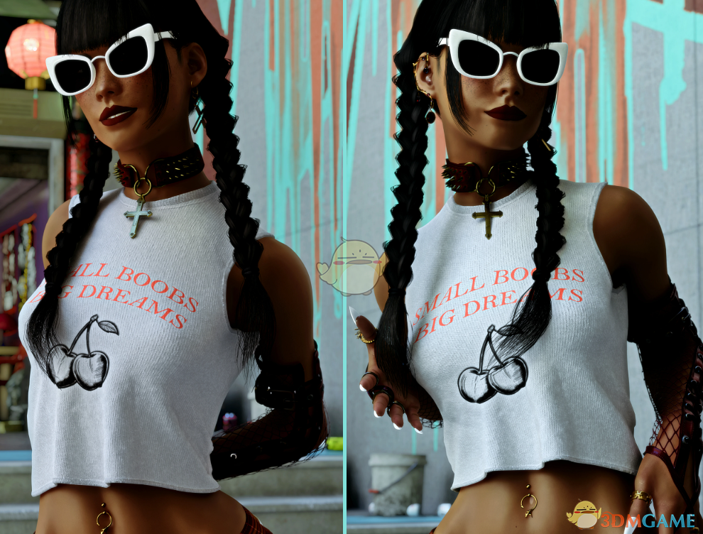 《赛博朋克2077》街头叛逆者上衣MOD