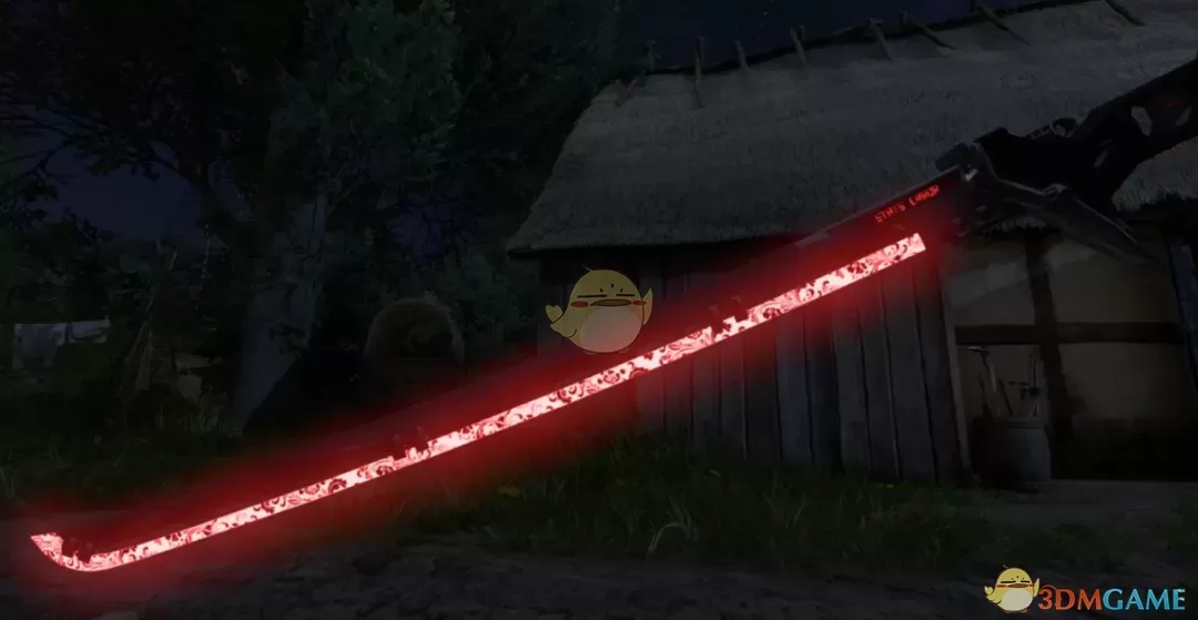 《天国：拯救2》发光绯红武士刀MOD