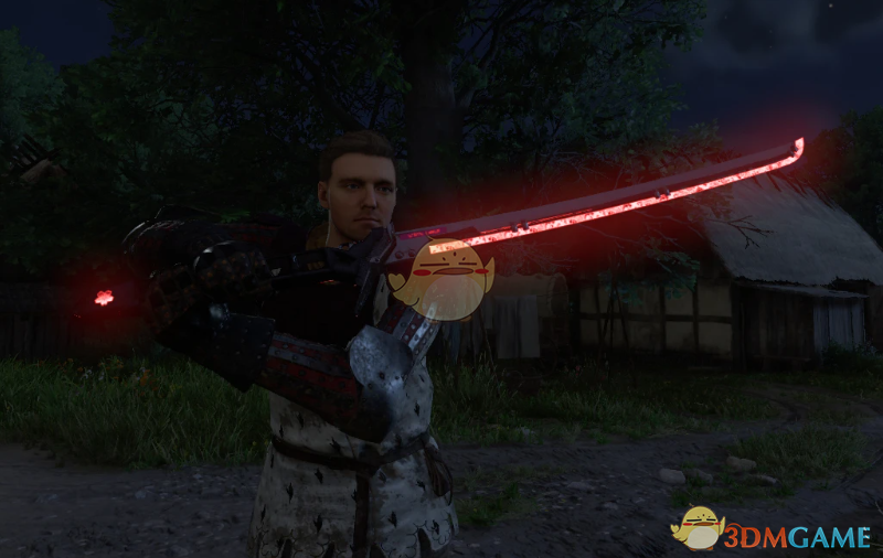 《天国：拯救2》发光绯红武士刀MOD