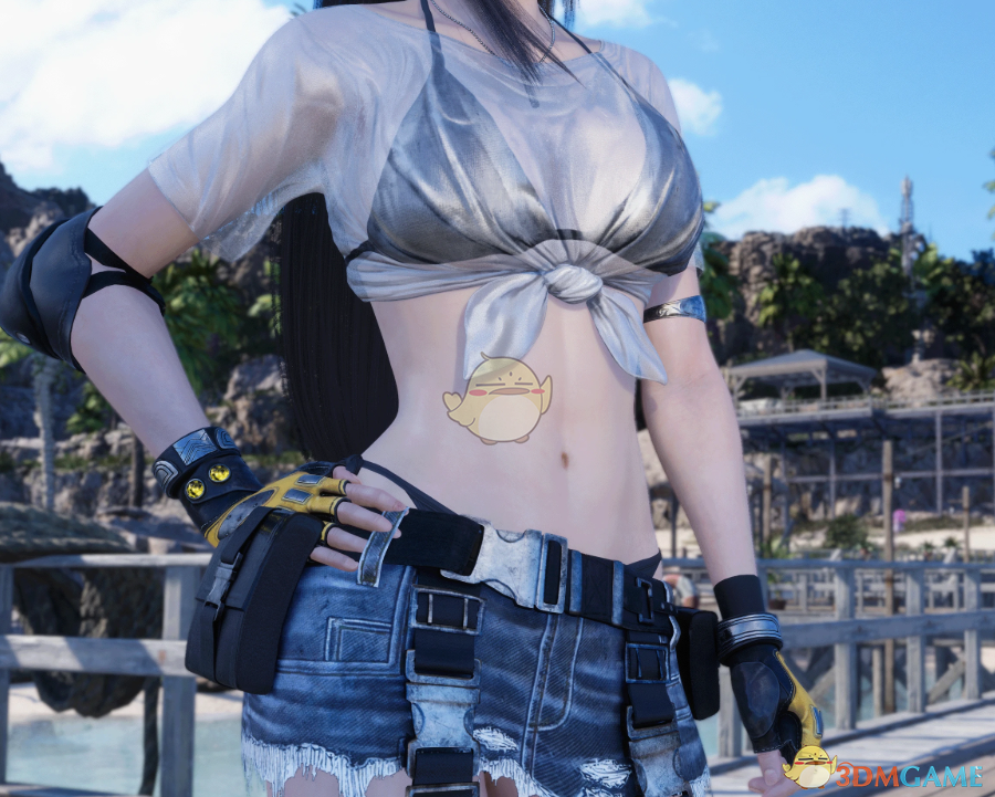 《最终幻想7：重生》蒂法的沙滩救生员服饰MOD