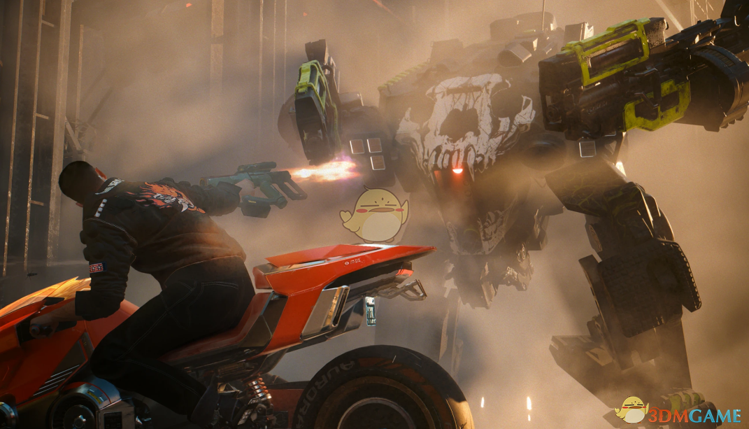 《赛博朋克2077》驾驶机甲MOD