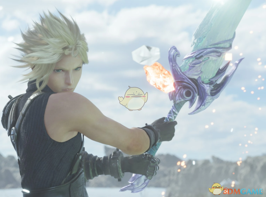 《最终幻想7：重生》克劳德的希瓦之刃MOD