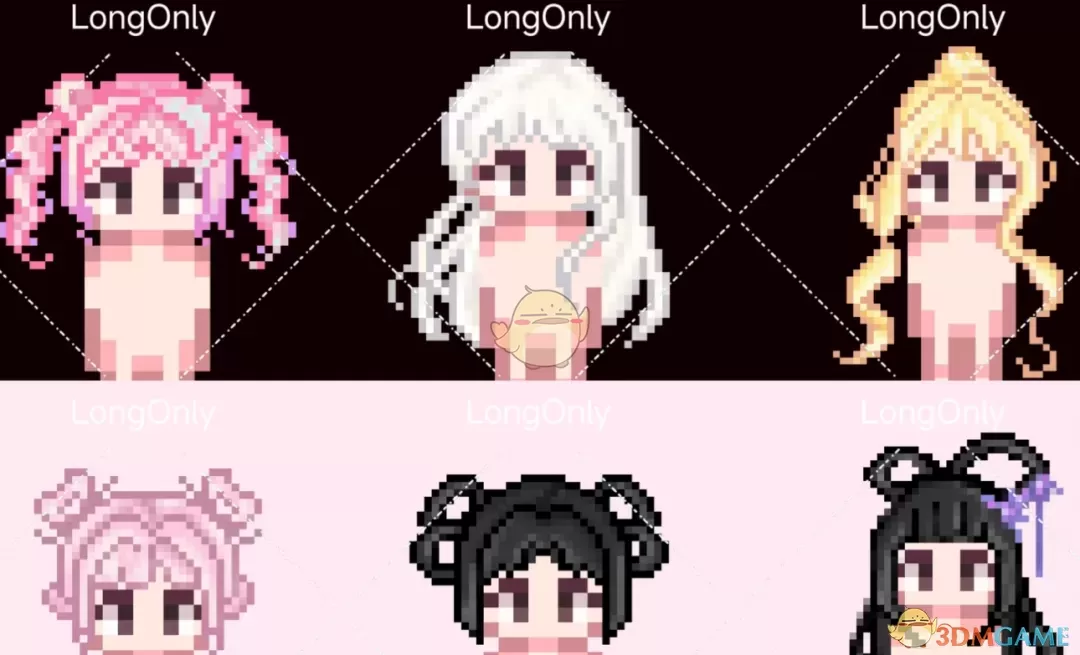 《星露谷物语》皮卡堂动漫发型MOD