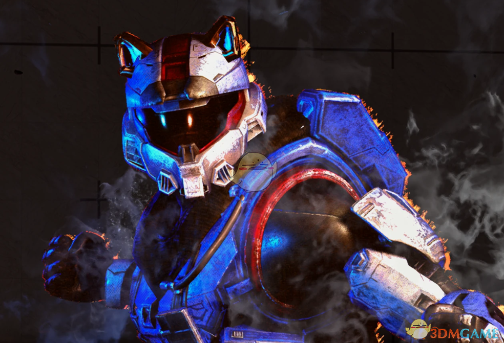 《街头霸王6》卢克替换为光环斯巴达机甲MOD