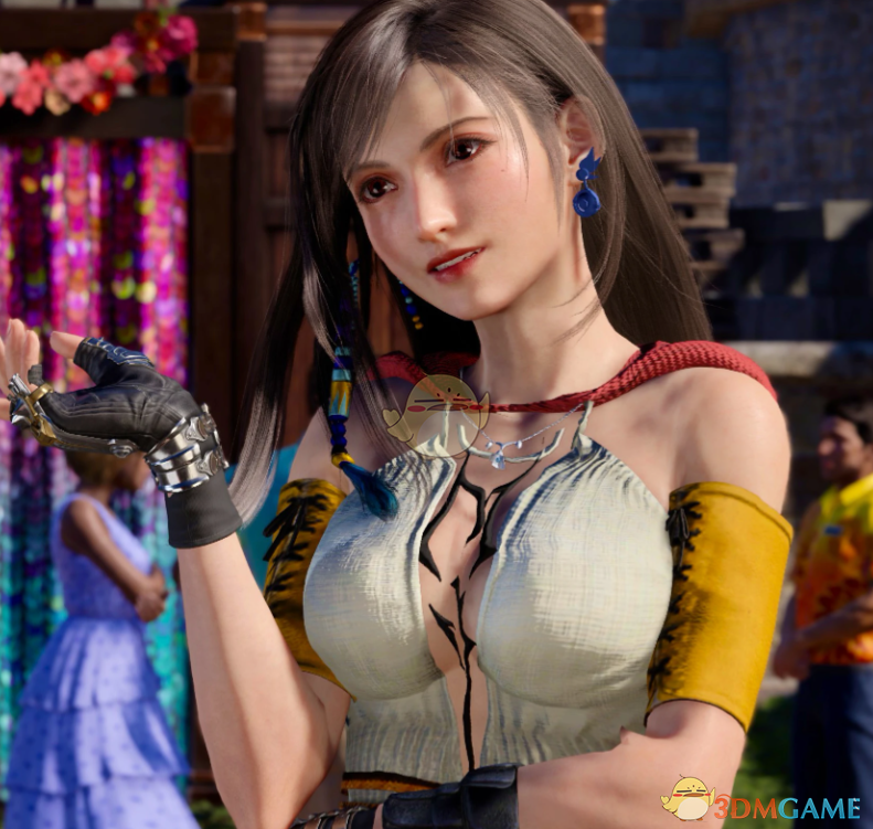 《最终幻想7：重生》蒂法的最终幻想10枪手服装MOD