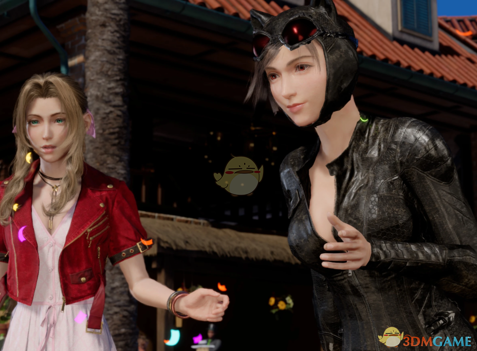 《最终幻想7：重生》蒂法的蝙蝠侠猫女服饰MOD