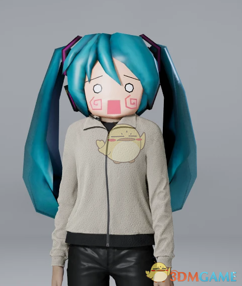 《InZOI》初音未来可爱头套MOD