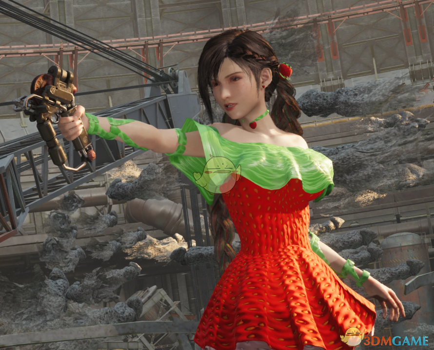 《最终幻想7：重生》蒂法的草莓少女制服MOD