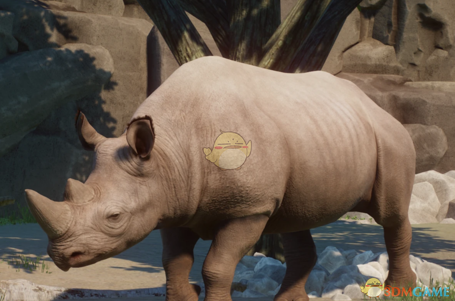 《动物园之星》新物种黑犀MOD