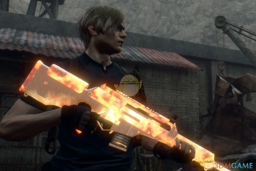 《生化危机4：重制版》熔岩刺鳐战术步枪MOD