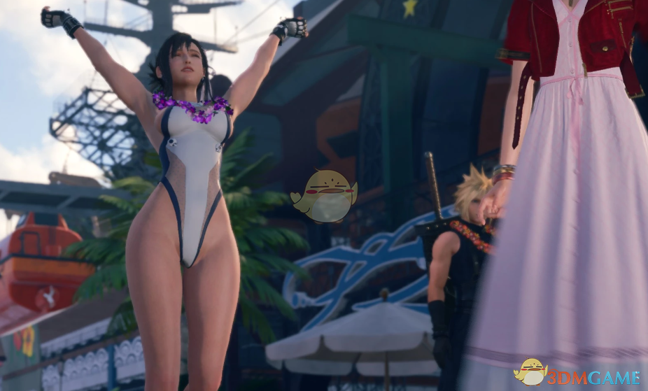 《最终幻想7：重生》蒂法的第一后裔维艾莎夏季泳装MOD