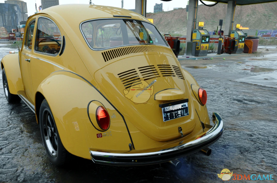 《赛博朋克2077》大众甲壳虫轿车MOD
