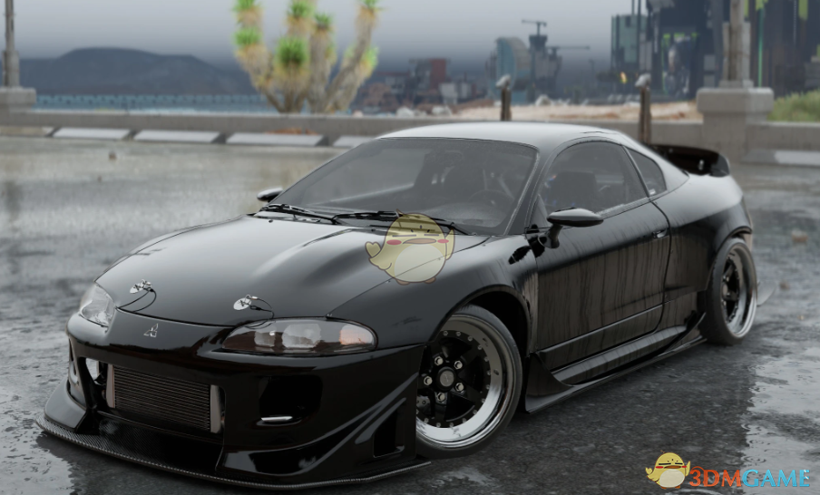 《赛博朋克2077》三菱 Eclipse GSX超跑MOD