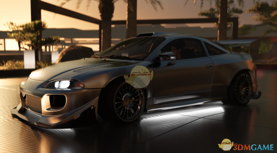 《赛博朋克2077》三菱 Eclipse GSX超跑MOD