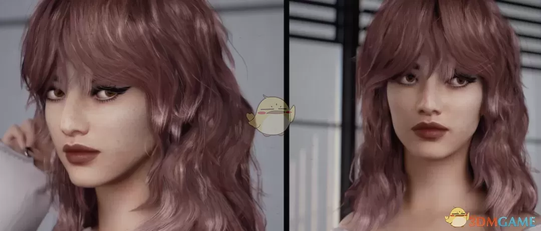 《赛博朋克2077》EVA狼尾短发MOD