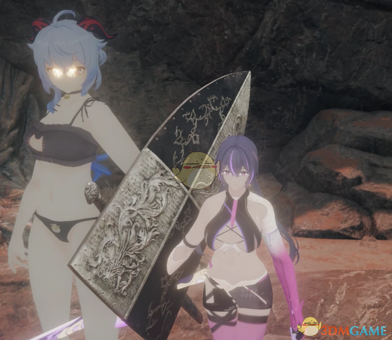 《艾尔登法环》原神甘雨替换失乡骑士MOD