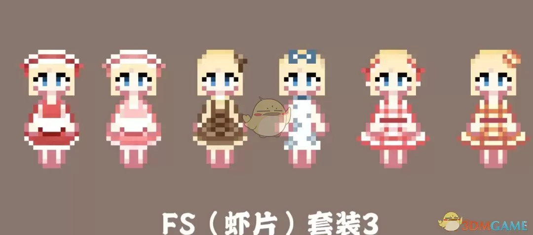 《星露谷物语》虾片的连衣裙包MOD