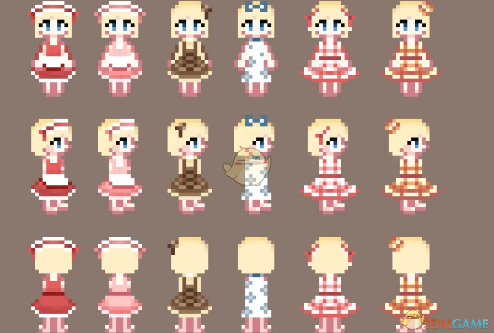 《星露谷物语》虾片的连衣裙包MOD