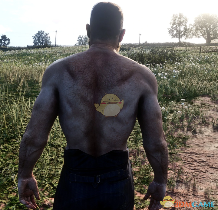 《荒野大镖客2》肌肉猛男亚瑟MOD